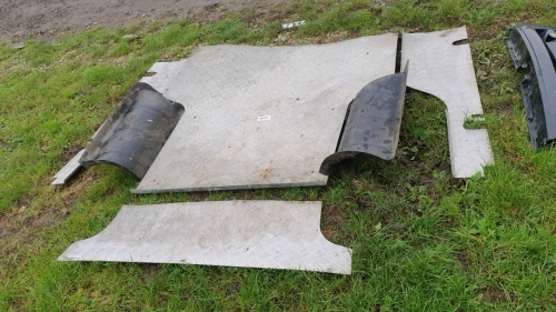 L200 pick up alloy tub liner chequer plate