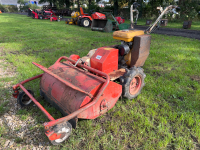 Saxon pedestrian flail mower, 30", working order