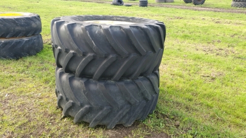 Michelin 540/65/24 wheels and tyres to suit John Deere tractor