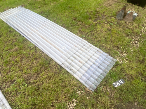 Qty of plastic roofing skylights