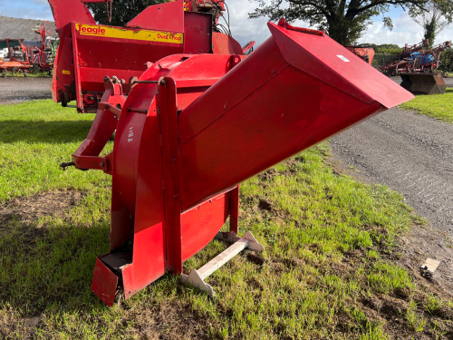 Teagle Tomahawk 100 conventional bale straw chopper c/w PTO, gwo