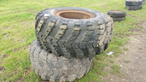Pair of BN3 wheels and tyres