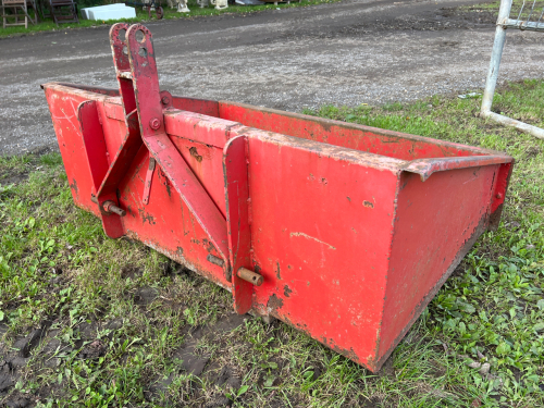 Heavy duty tipping transport box