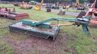 Coner grass cutter/topper, hydraulic swing out, 7ft cut, c/w PTO