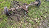 Navara D40 complete rear axle