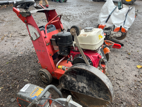 Husqvarna road saw, working order