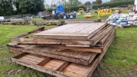 Timber, sectional stable/store, 12ft x 12ft+, requires a roof