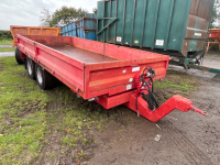 Triffitt high speed tipping trailer for Unimog