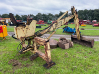 Foster back actor digger, PTO, hydraulic pump, several buckets - 3