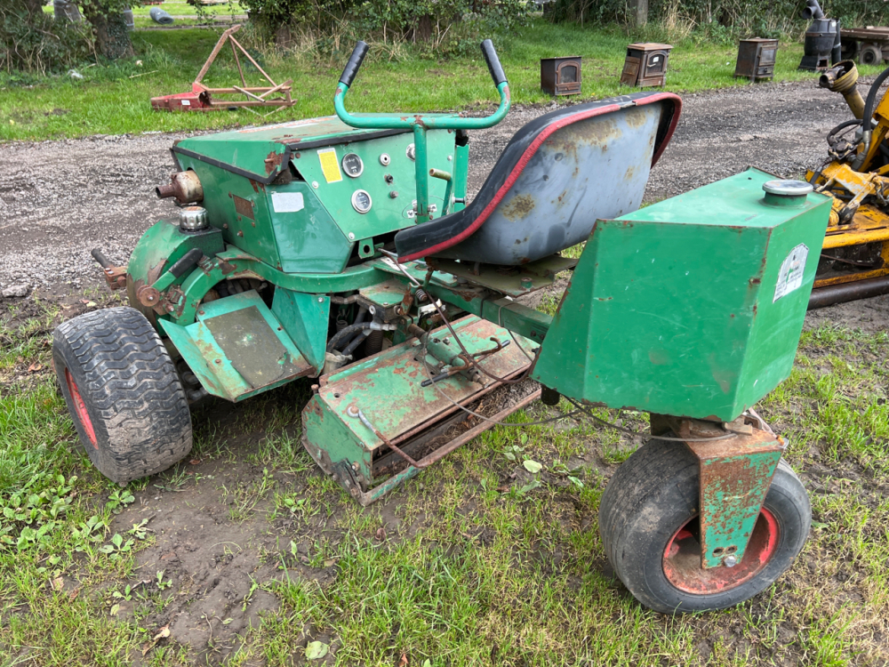 Ransome triple gang mower | York Machinery Sale Unsolds - October ...