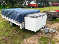 Jamet Kentucky trailer tent. Sleeps 8 with awning