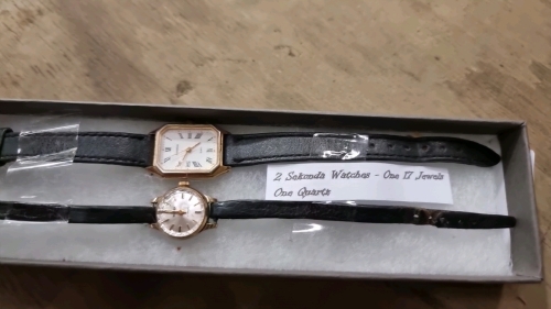 2 Sekonda watches 1 Quatz and 1 , 17 Jewel
