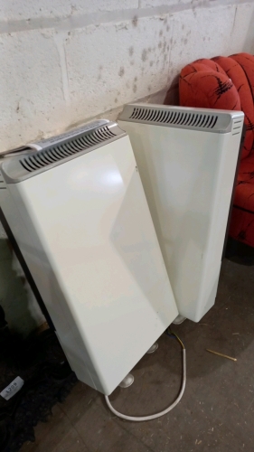 2 x new Heatstore electric night storage heaters