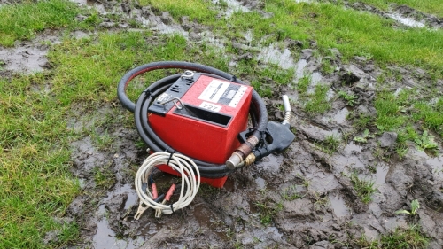 Piusi Cube 56 12v fuel dispenser - diesel fuel station transfer pump