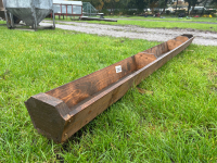 New wooden 10ft sheep trough treated with 2 coats of wood protection