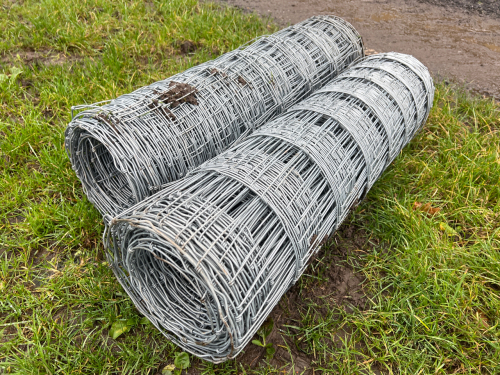 2 x 50m stock fencing wire