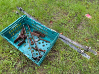 Mixed gate hinges