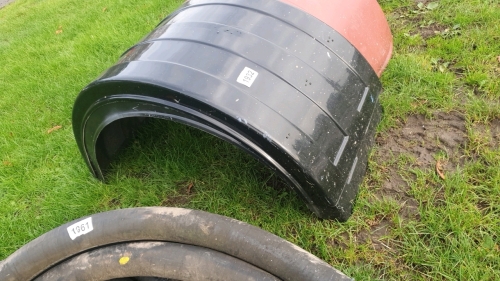 Pair of lorry/trailer mudguards