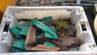 Low disturbance cultivator points