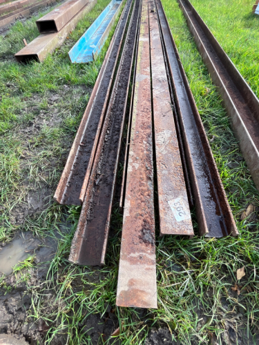 7 x lengths of steel Channel 4"x2"x19'8"