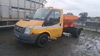 2010 Ford Transit gritting vehicle, 3.5T Pronar gritter, all in gwo, special tax red diesel. FE60 XHP