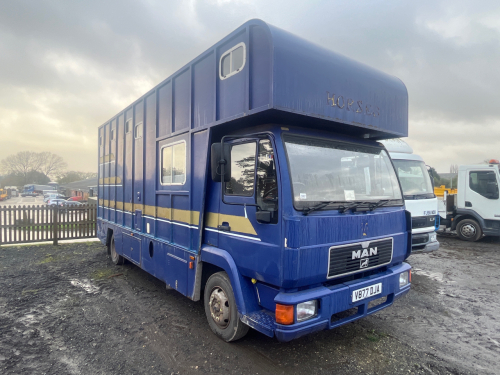 MAN 7.5T horsebox, test 31/5/24