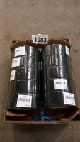 10 x rolls Schneider black gaffer tape, 50m rolls