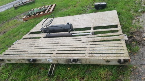 7.5T ramp and 24v hydraulic pump