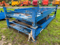 2 X Blue stackable stillages