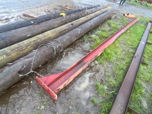 Steel girder 6"x6"x21'4"