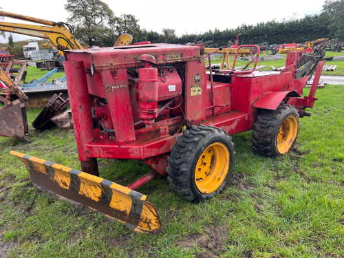 Ditch Witch drain trencher