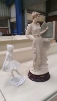 Coalport Ballerina plus Armani Florence figurine