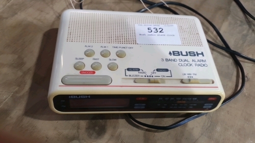 Bush radio alarm clock