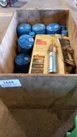 Camping Gaz stove and Gaz canisters, plus blow torches