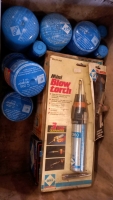 Camping Gaz stove and Gaz canisters, plus blow torches - 2