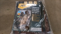 Pair of new premium leather car seat covers