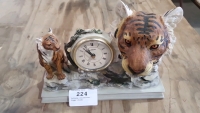 Juliana collection Tiger clock