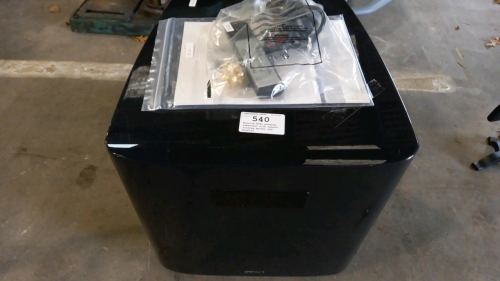 Mission E5AS powered subwoofer with remote, fitting spikes and booklet