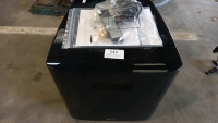 Mission E5AS powered subwoofer with remote, fitting spikes and booklet