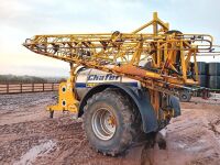 2008 Chafer 3000ltr 24m trailed sprayer, steering axle, stainless steel tank, induction hopper, tested 12/6/23, triple ARAG nozzle body, 620/70R26 Michelin tyres c/w set of 320/85R36 wheels and tyres - 3