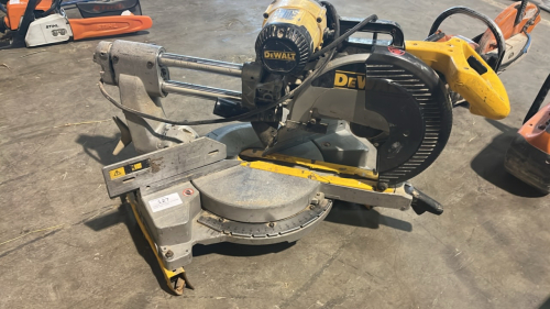 DeWALT Dw708-lx sliding chop saw, 110V