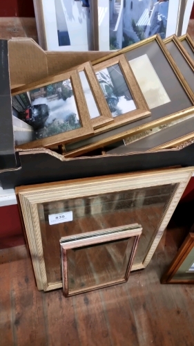 3 Mirrors, 6 steam engine pictures
