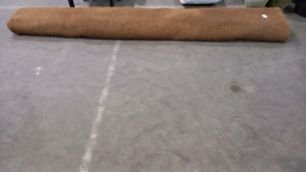 Large roll of coir matting outdoor flooring for gazebo January timed