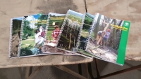 Box of BTCV handbooks 'practical guides' Fencing, hedging & walling. BTCV - hedging handbook, BTCV - drystone wall handbook, BTCV - urban handbook, BTCV - sand dune handbook, BTCV - fencing handbook, BTCV - footpath handbook.