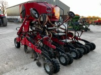 2014 Sumo DTS 3 strip-till drill, 9-row, hydraulic downforce, hydraulic marker arms, Sumo extended spacings on the rear legs, drilled approx. 1,144ha - 3