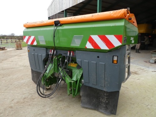 2019 Amazone ZA-TS Profis-Hydro fertisliser spreader, variable rate, GPS, spread approx. 4,762ha, c/w amatron 3 box