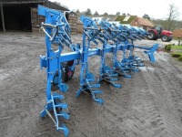 2021 Lemken Jewel 8 6F reversible plough c/w slatted mould boards, hydraulic vari-width, on land/in furrow, press arm. Only done approx 100 acres. - 5