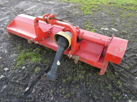 2.1m flail topper c/w roller and hammer flails