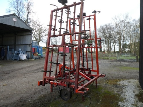 8m hydraulic folding spring tine cultivator