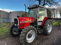 Massey Ferguson 3075 Dynashift tractor, 8455 hours, M838 EKH